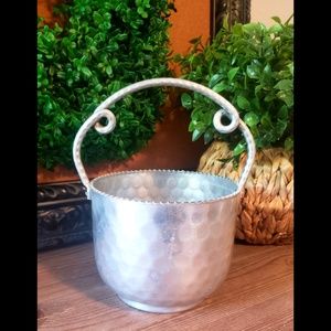Vintage Cromwell Hand Wrought Aluminum Ice Bucket